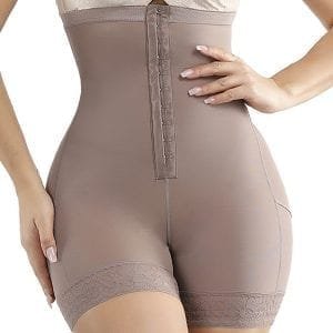 Large Size High Waist Butt Enhancer Hooks Slimming Tummy