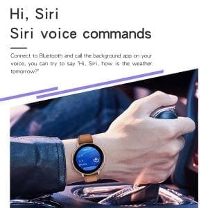 1.3 inch HD Round Screen Bluetooth Wireless Charging Heart Rate Sensor Smart Watch – Wholesale Item
