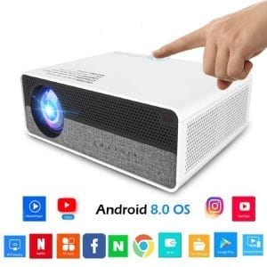 Smart Android Projector 1080P Full HD Wifi Projector With Max Image Size 300inch – Wholesale Item
