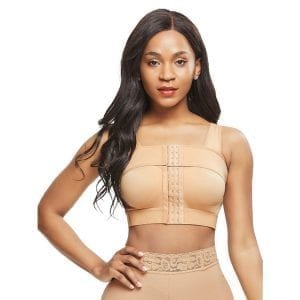 Figure Shaper Plus Size Posture Corrector Bra Hooks Visual Effect