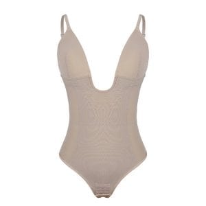 Plus Size Low-Back Thong Body Shaper Abdominal Slimmer