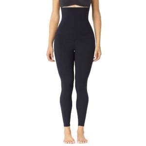 Double-Layer Shapewear Leggings Plus Size Ankle Length