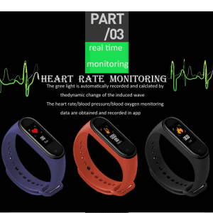 Smart fitness tracker wrist watch m4 band sport – Wholesale Item