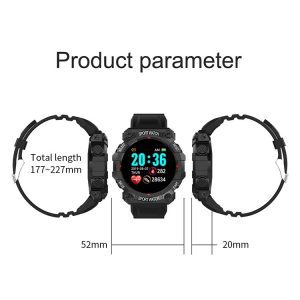 1.3 Inch Blood Pressure FD68 Smart Watch For Android and IOS Phones – Wholesale Item
