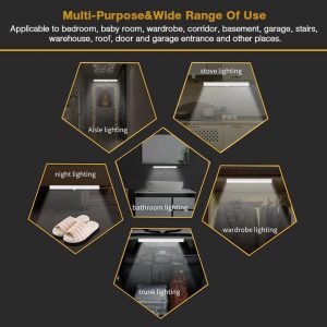 LED Under Cabinet Light PIR LED Motion Sensor Lamp 10 LED night light – Dropshipping Available