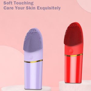 Waterproof Silicone Facial Cleansing Brush Sonic Face Exfoliating Brush-Dropshipping Available