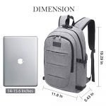 Waterproof Laptop Backpack with USB Port, Anti-theft_2