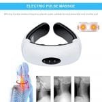 Infrared Heating USB Rechargeable Electric Neck Massager & Pulse Back with 6 Massage Modes for Pain Relief Health Care Relaxation Machine_9