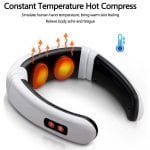 Infrared Heating USB Rechargeable Electric Neck Massager & Pulse Back with 6 Massage Modes for Pain Relief Health Care Relaxation Machine_5