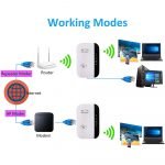 Wireless Wi-Fi Repeater and Signal Amplifier Extender Router 300Mbps Wi-Fi Booster 2.4G Wi-Fi Range Ultra boost Access Point_5