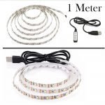 5v USB Interface RGB LED Light Strip Room Light with 3 Key Controller_8