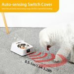 Infrared Sensor Automatically Opens Cover Cat and Dog Feeder Smart Pet Food Bowl_9