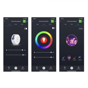 LED Night Light Star Projector with Nebula Cloud, Smart WIFI Bluetooth Projector for App Control_1