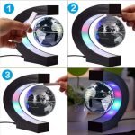 C- Shaped Magnetic Levitation Globe for Desk Table and Home Decoration_1