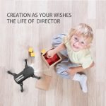 USB Rechargeable 4K Resolution Mini Folding Drone with Remote Control_6