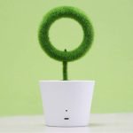 USB Powered Portable Green Plant Negative Ion Desktop Air Purifier_6