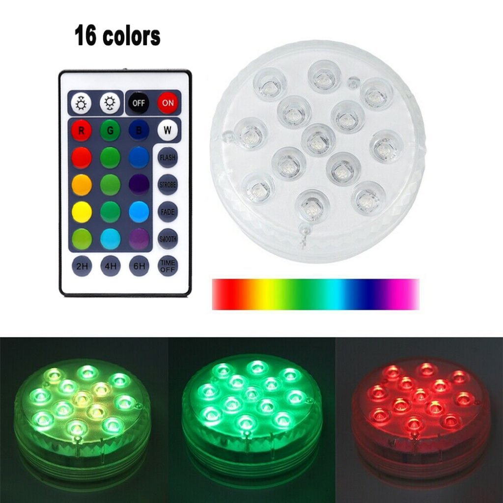 Remote Controlled Submersible LED Lights - Dropshipping Available - Rizbie