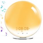 Creative Digital Alarm Clock Sunset and Sunlight Simulator Clock_1