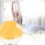 Creative Digital Alarm Clock Sunset and Sunlight Simulator Clock_2