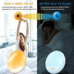 Creative Digital Alarm Clock Sunset and Sunlight Simulator Clock_3