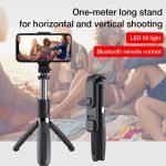 2-in-1 Foldable Monopod and Tripod with Remote Control Shutter Fill Light_7