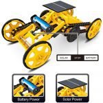 DIY Electric Engineering Blocks Solar Powered STEM Educational Toy Vehicle_5