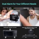 Projector FM Radio LED Display Alarm Clock_4