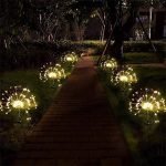 120 LED Solar Powered Outdoor Sparkling Fireworks LED Lights_3