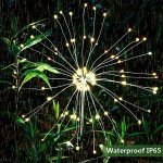 120 LED Solar Powered Outdoor Sparkling Fireworks LED Lights_7