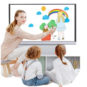 86 inch E-Learning Class IR Smart Multi Media Interactive LCD LED Display Kiosk