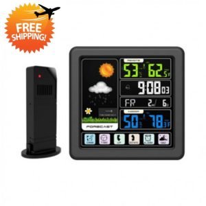 Digital Wireless Multi-Functional Weather Clock Screen Creative Thermometer – Dropshipping Available