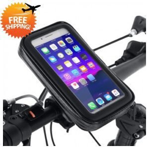 Waterproof Bike Handlebar Mobile Phone Holder for 6.3-inch Mobile Phones – Dropshipping Available