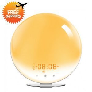 Creative Digital Alarm Clock Sunset and Sunlight Simulator Clock – Dropshipping Available