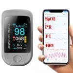 Bluetooth Enabled Blood Oximeter Finger Tip Pulse Tester with APP_7