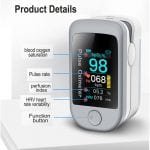 Bluetooth Enabled Blood Oximeter Finger Tip Pulse Tester with APP_4