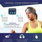 Musical Bluetooth Exercising Rechargeable Sleeping Headband_8