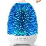 3D Star Sky Crystal Touch Control Bluetooth Speaker with LED Night Light_4