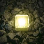 Solar Powered Multi-Color Light Up LED Light Cubes with Switch_2