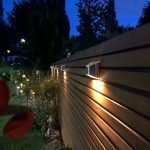 2 Packs Solar Powered Outdoor Wall Lamp Garden Step Light_3