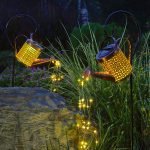 Solar Powered Watering Can LED String Light Outdoor Garden Décor_8