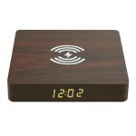 Portable Wireless Wooden Charging Pad and Digital Alarm Clock_7