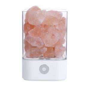 Ultrasonic Aromatherapy Himalayan Salt Lamp and Diffuser_1