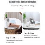 Portable Folding USB Rechargeable Mini Hanging Neck Fan_9