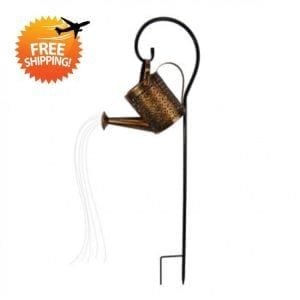 Solar Powered Watering Can LED String Light Outdoor Garden Décor – Dropshipping Available