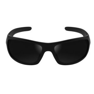 Polorzied fishing mens dark black italian float sunglasses