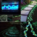 Solar Powered Glow in the Dark Garden Pebbles Garden Décor_7