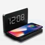 2-in-1 Foldable Wireless Charger for QI Devices and Digital Clock_8