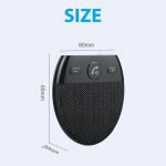 Rechargeable Wireless Handsfree Sun Visor Car Speakerphone_6