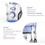 10 Level Pressure Water Pulse Dental Flosser and Oral Irrigator_4