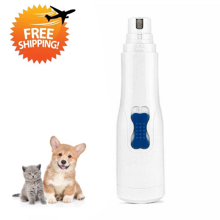 Battery-Operated Pet Nail Grinder and Claw Trimmer – Dropshipping Available